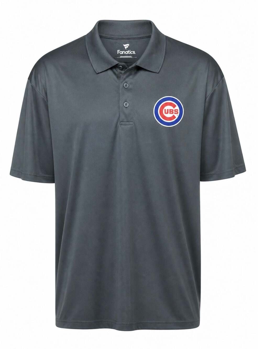 Fanatics Chicago Cubs Gray Performance Polo Shirt 3XL